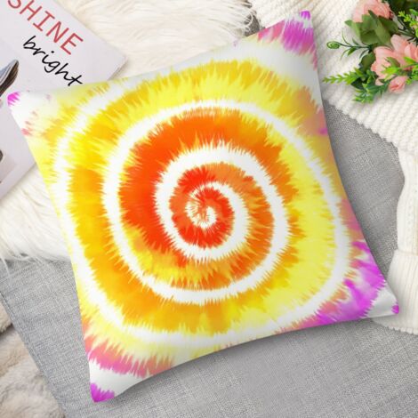 Coussin with dégradé tie-dye, tendance