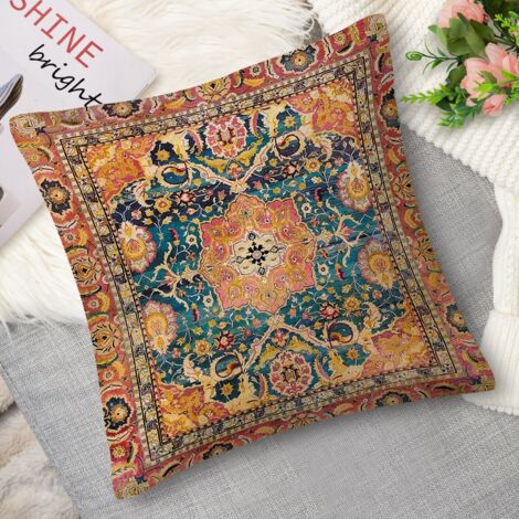 Coussin with esprit bohème, chaleureux