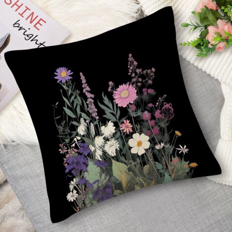 Coussin with fleurs aquarelle, doux