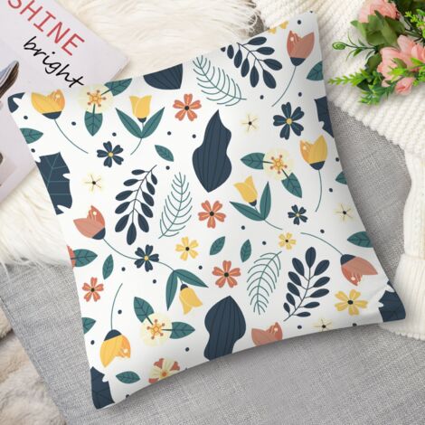 Coussin with fleurs shabby chic