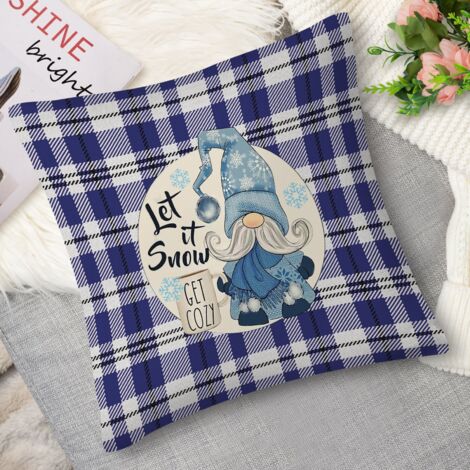 Coussin with gnome et chaussette, mignon