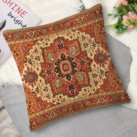 Coussin with motifs ethniques, chaleureux
