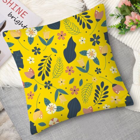 Coussin with petits fleurs, 40x40 cm