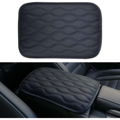 Coussinet d'accoudoir de console centrale de voiture, housse d'accoudoir universelle imperméable, accessoires intérieurs de voiture, housse de protection d'accoudoir en cuir pour la plupart des véhicu
