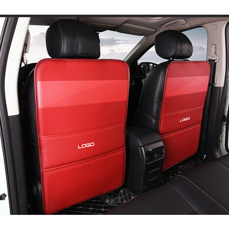 Coussinet de protection Anti-coup de pied pour voiture, pour peugeot 301 307 sw 508 sw 308 206 4007 2008 5008 2010 3008 2012, cuir, étanche,Bleu
