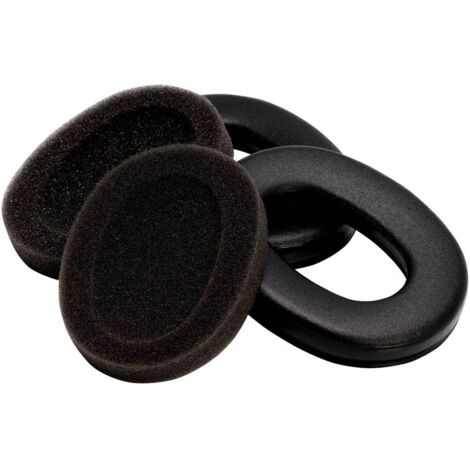 3M – Coussinet de rechange HY82 – Réduction sonore optimale – Gel de silicone noir – Norme EPI pour protection auditive