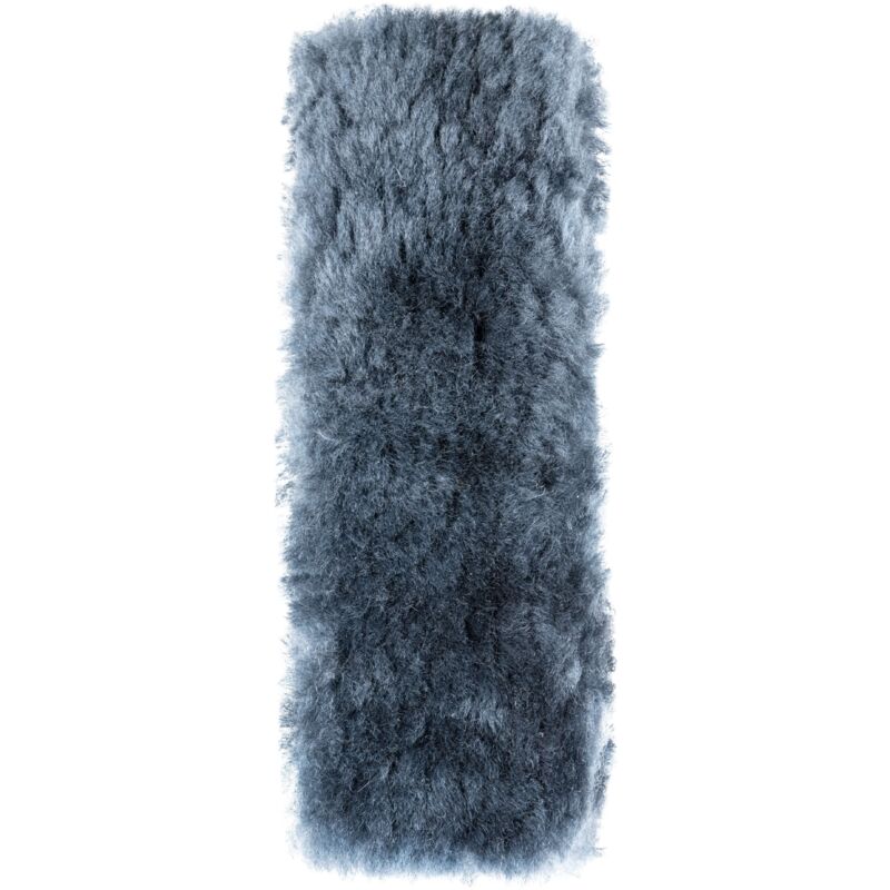 Coussinets de ceinture Millie en peau d'agneau, 2 pièces anthracite