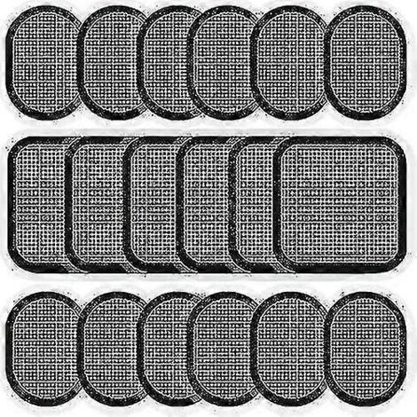 Coussinets de gel de rechange pour toutes les ceintures abdominales (6 jeux, 18 coussinets de gel)
