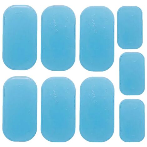 Coussinets de gel pour accessoires abdominaux EMS, appareil d'entraînement ABS, stimulateur musculaire des hanches pour l'amincissement, patch de massage de rechange  03018-AquaForge