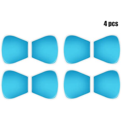 Coussinets de gel pour électrostimulation cervicale, en silicone, réutilisables, pour les muscles abdominaux, EMS Neck Trainer00803-AquaForge