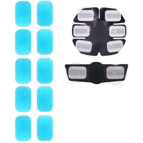 Coussinets de gel pour massage cervical EMS, autocollants de massage musculaire remplaçables, stimulateur musculaire, accessoires de physiothérapie05333-AquaForge