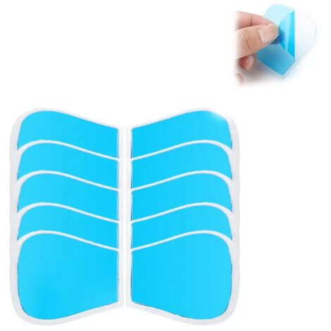 Coussinets de gel pour massage cervical EMS, autocollants de massage musculaire remplaçables, stimulateur musculaire, accessoires de physiothérapie05335-AquaForge