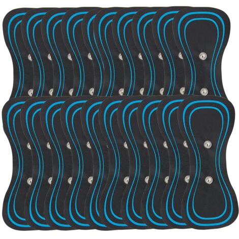 Coussinets de massage EMS pour la nuque, kit de remplacement pour l'entraînement des hanches, autocollants pour soulager les douleurs musculaires04166-AquaForge