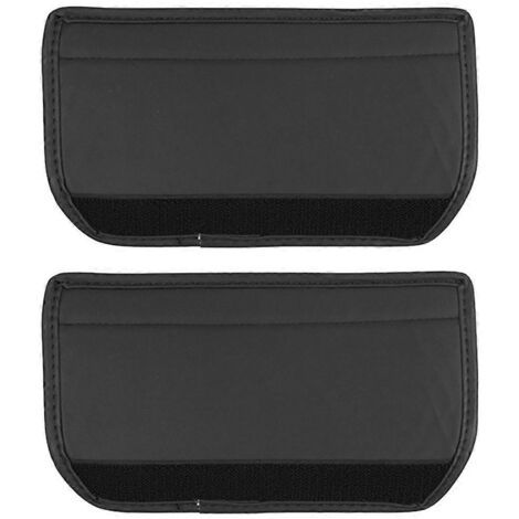 Coussinets de protection en cuir pour accoudoir central de porte de voiture --