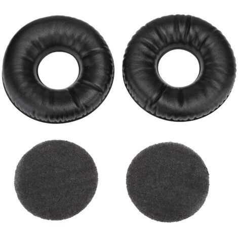 Coussinets de remplacement en coton noir HD pour casques AKG K121 K121S K141 MK II K142