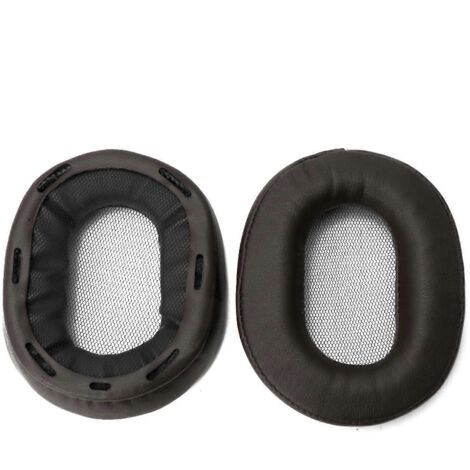 Coussinets de remplacement en cuir souple pour casque Sony MDR-1R, MDR-1A, 1RBT, 1ABT, 1ADAC