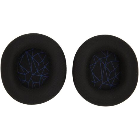 Coussinets de remplacement pour casque Steelseries Arctis 1 3 5 7 9 Pro - Noir et bleu, isolation phonique et mesh respirant