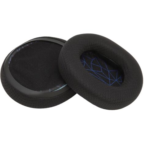 Coussinets de remplacement pour casque Steelseries Arctis 1 3 5 7 9 Pro - Noir et bleu, isolation phonique et mesh respirant