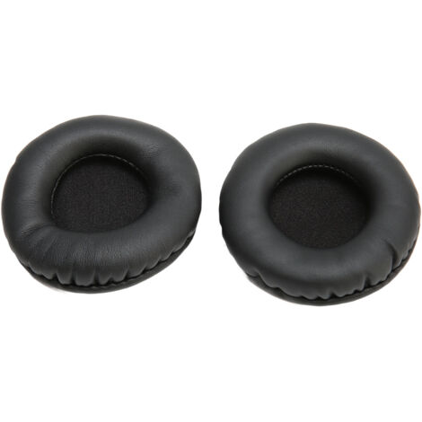 Coussinets de remplacement universels pour casque audio, 65mm, noir, confortables et anti-bruit