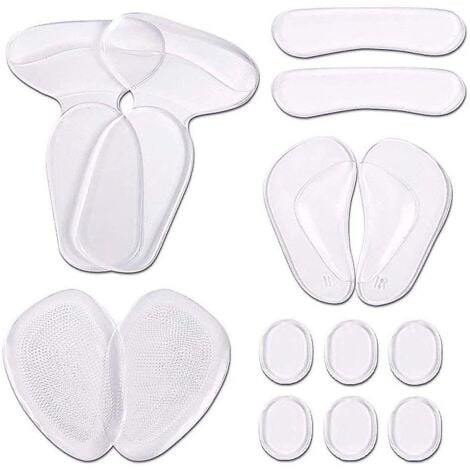 Coussinets de talon Coussinets de clip de talon Ensembles de soins des pieds Semelles antidérapantes