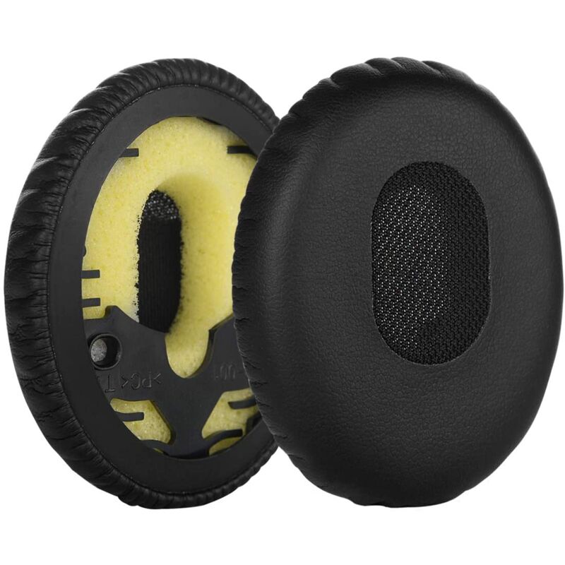 Fei Yu - Coussinets d'oreille Bose QuietComfort qc 3 1 paire en cuir artificiel Noir