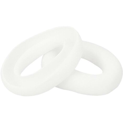 Coussinets d'oreille de rechange blancs pour casque Q20I
