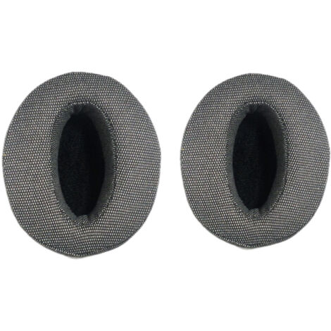 Coussinets De Remplacement Pour Casque Bose QC35, QC35II, QC25, AE2 – Cuir Protéique Et Mousse Mémoire, Gris, 1 Paire