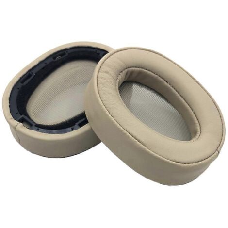 Coussinets d'oreille de rechange en cuir d'agneau pour Sony MDR-100ABN WH-H900N