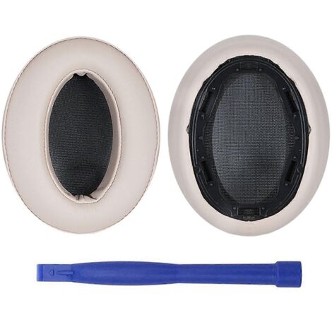 Coussinets d'oreille en cuir pour casque WH H910N - Pièces de rechange