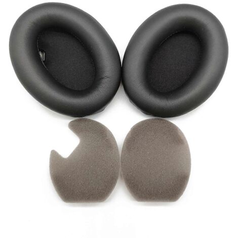 Coussinets d'oreille en similicuir pour casque SONY WH-1000XM4 avec boucle