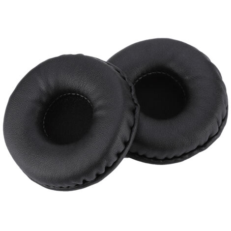 Coussinets d'oreille souples, coussinets de bon remplacement, faciles à installer, durables, flexibles, réduisent le bruit pour casque de 70 mm