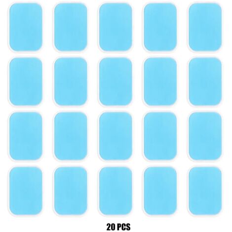 Coussinets en gel hydrogel remplaçables pour stimulateur musculaire EMS, appareil de massage abdominal pour l'entraînement et l'amincissement du ventre  05021-AquaForge