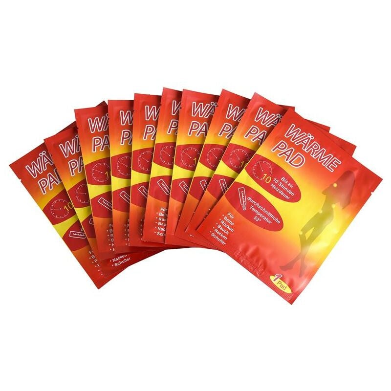 Coussins chauffants coussins chauffants lot de 10 patchs chauffants 10 heures