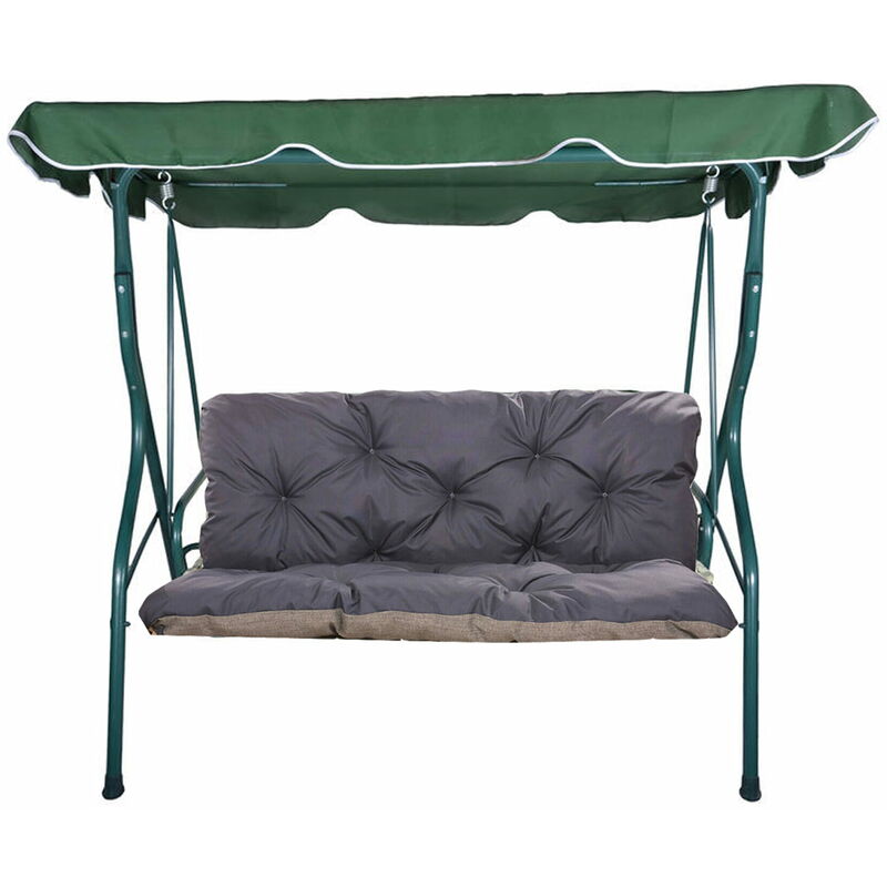 Setgarden - Coussins de balancelle extérieur 150 x 50 x 50cm, coussins pour balancelles 2-3 places, Marine