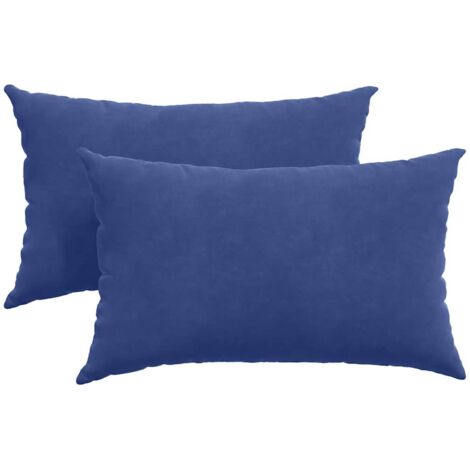 Coussins de canapé 2 pcs Bleu police 50 x 30 cm