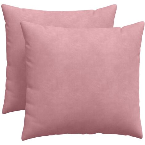 Coussins de canapé 2 pcs Rose 50 x 50 cm