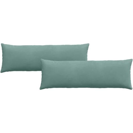 Coussins de canapé 2 pcs Vert Mer 120 x 40 cm CFW93131