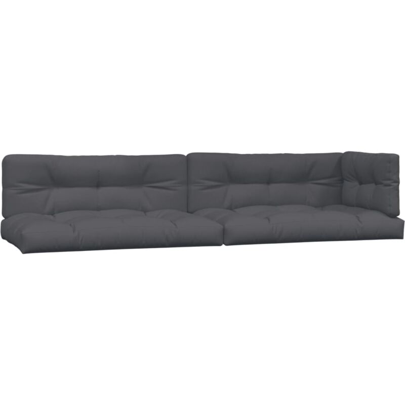 Coussins de canapé palette 5 pcs Anthracite