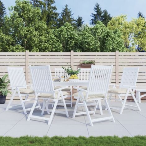 2/4/6x Coussins de Chaise Tissu Siège Patio Multicolore Multi-taille vidaXL
