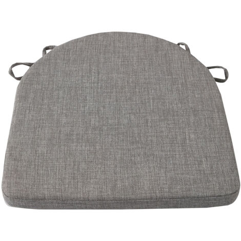 Lot De 2 Coussins De Chaise Antidérapants 42x40 Cm - Pour Salle à Manger, Cuisine, Bureau - 6