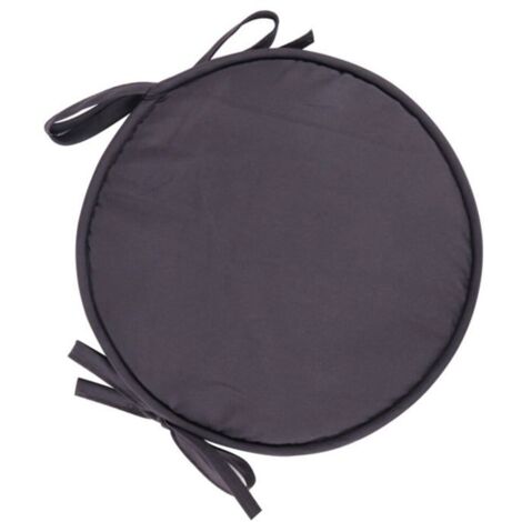Coussins de chaise ronds pour intérieur et extérieur, en mousse épaisse.