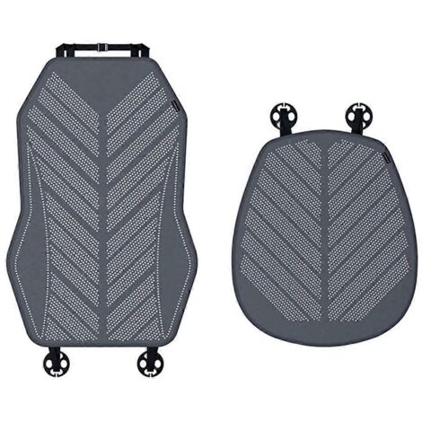 Coussins de siège auto ultra-fins et respirants, avec dossier antidérapant.