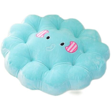Coussins de siège décoratifs super doux et confortables Oreillers de sol de dessin animé pour les enfants ronds