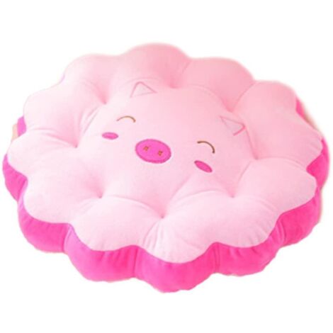 Coussins de siège décoratifs super doux et confortables Oreillers de sol de dessin animé pour les enfants ronds
