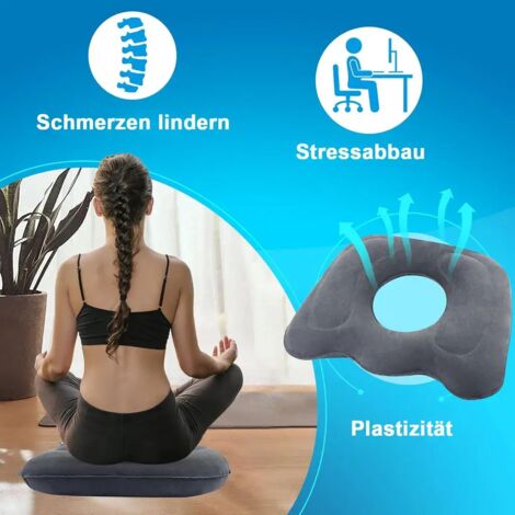 Coussins de siège orthopédiques, coussins de siège gonflables, coussins de siège pour hémorroïdes, anneaux de siège orthopédiques, coussins de chaise de bureau, coussins de chaise en mousse à mémoire 