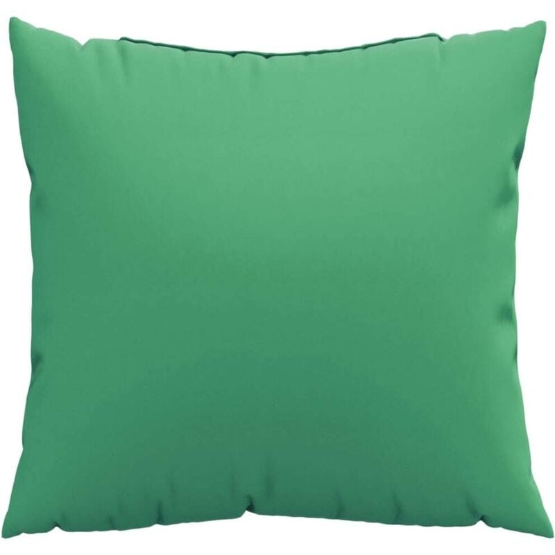 Vidaxl - Coussins de canapé lot de 4 vert 40x40 cm tissu