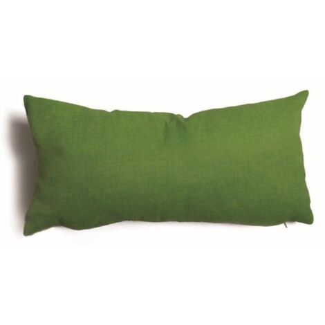 Coussins de'coratifs tulipe 6 pie'ces avec housses amovibles 60% polyester 40% coton vert 60x30 cm remplissage noeud en silicone 100% polyester
