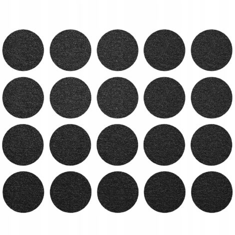 COUSSINS EN FEUTRE POUR CHAISES, MEUBLES AUTO-ADHÉSIFS, 3cm ROND, 20 pièces