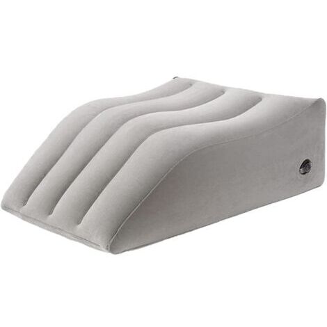 Coussins Relève-Jambes, Oreillers Compensés Gonflables, Oreiller D'élévation des Jambes, Oreiller Gonflable pour Repose-Jambes S'élevant pour Dormir, Lire, Se Détendre