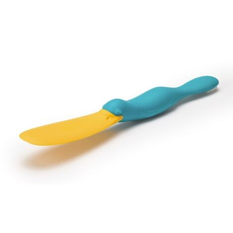 Couteau à beurre - Gadget de cuisine amusant - Couteau à tartiner sans BPA et 100 % sans danger pour les aliments - Couteau de poche pour trempettes et gourmets - Petit couteau à beurre pour ramasser